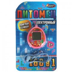 Электронная логическая игра питомец, блист.18*10,5*2см ИГРАЕМ ВМЕСТЕ в кор.4*72шт	